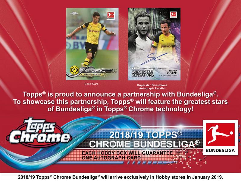 2018/19 TOPPS CHROME BUNDESLIGA