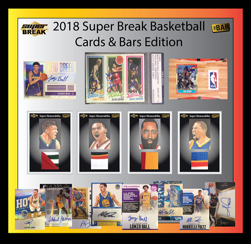 2018 SUPER BREAK BASKETBALL CARDS & BAR EDITION