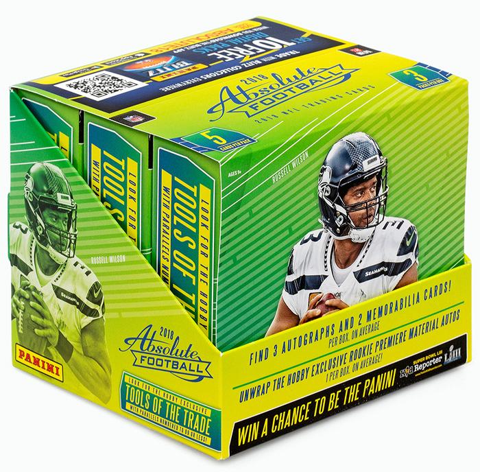 NFL 2018 PANINI ABSOLUTE FOOTBALL