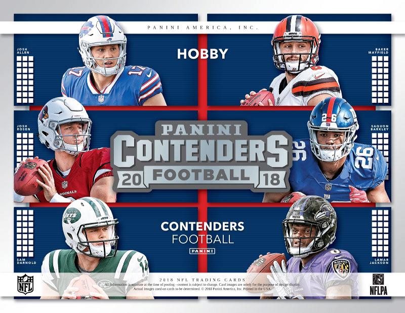 NFL 2018 PANINI CONTENDERS FOOTBALL