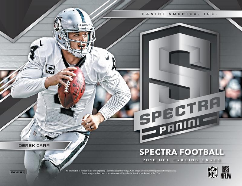 NFL 2018 PANINI SPECTRA FOOTBALL