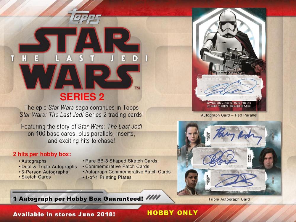 topps スターウォーズ last jedi 2 バラ売り可-