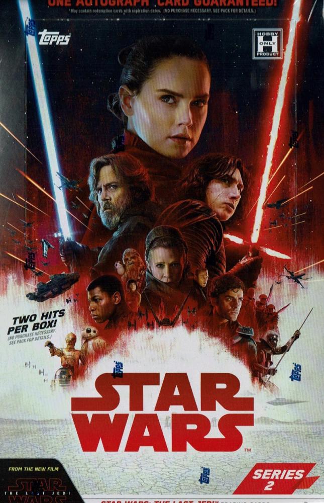 2018 TOPPS STAR WARS THE LAST JEDI SERIES 2