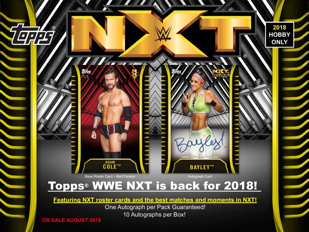 2018 TOPPS WWE NXT