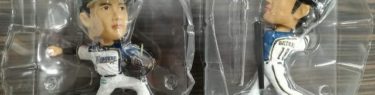 2017 日本ハムファイターズ 大谷翔平 ボブルヘッド 打者版 投手版 2種セット 台座 東京西川