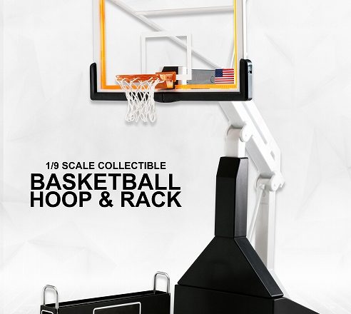 エンターベイ 1/9 モーションマスターピース コレクティブルフィギュア NBAコレクション「バスケットボール・フープ スタンド」