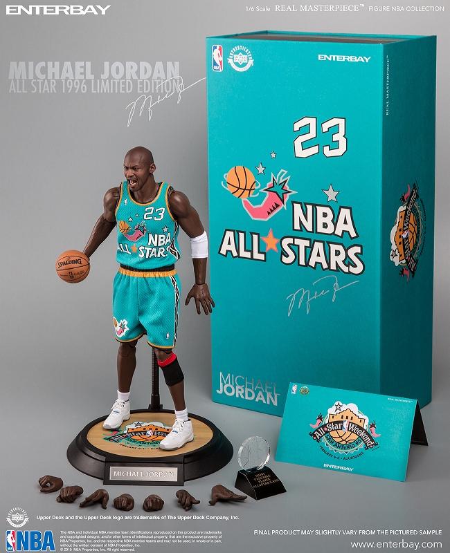 エンターベイ 1/6 リアルマスターピース コレクティブルフィギュア NBAコレクション 『マイケル・ジョーダン オールスターゲーム 1996 LTD』