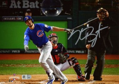 Kris Bryant Chicago Cubs 2016 MLB World Series Champions Autographed 8" x 10" World Series Photograph[フレームなし]