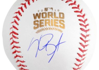 Kris Bryant Chicago Cubs Autographed 2016 MLB World Series Baseball