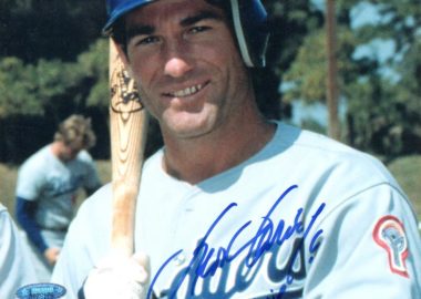 Tristar Hidden Treasures Steve Garvey 8X10 Photo Autograph　証明書付属