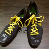 FANATIC PAUL GEROGE GAME-USED SHOE