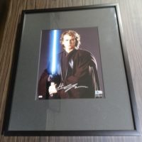 TOPPS STAR WARS ヘイデン・クリステンセン 8×10 PHOTO Autograph