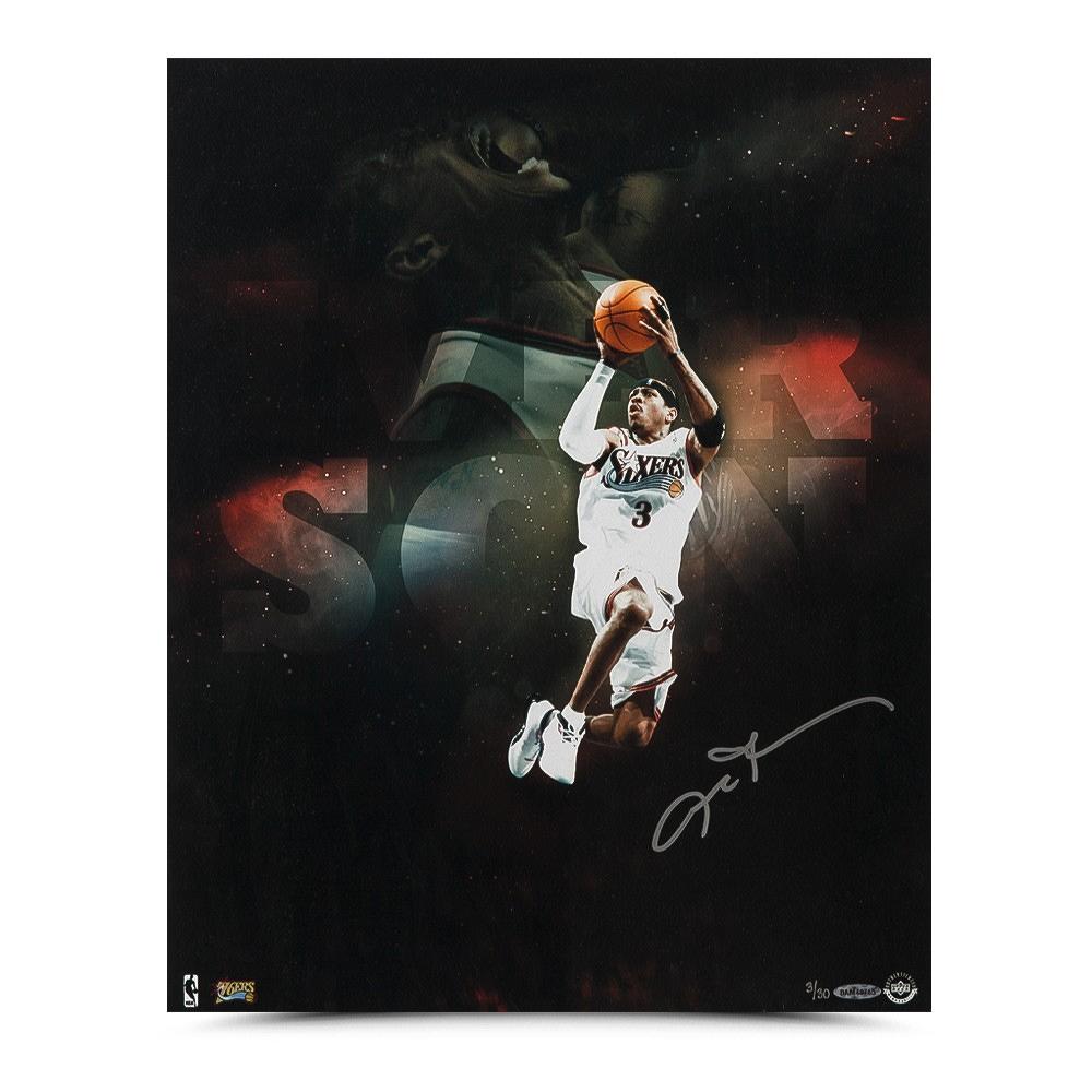 ALLEN IVERSON AUTOGRAPHED “POUND FOR POUND” 16 X 20