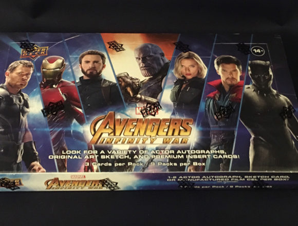 2018 UPPER DECK MARVEL AVENGERS INFINITY WAR