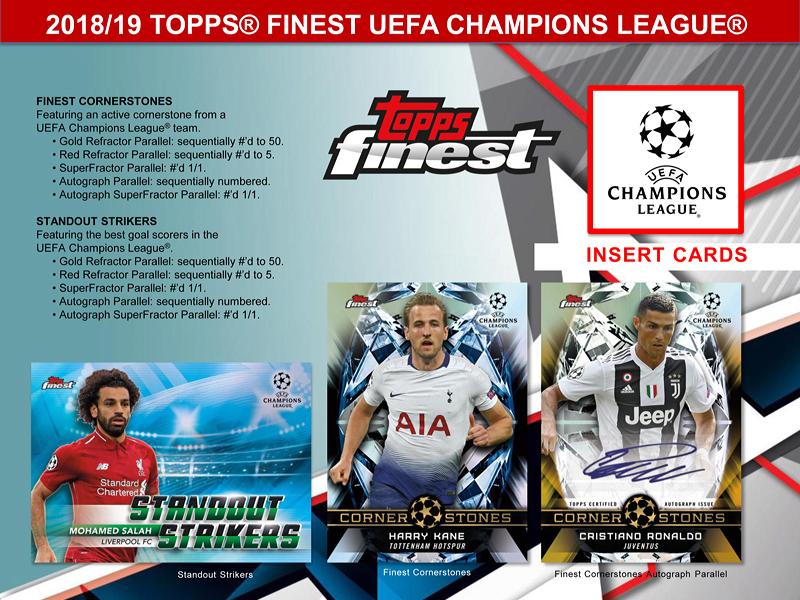 2018/19 TOPPS FINEST UEFA CHAMPIONS LEAGUE | Trading Card Journal