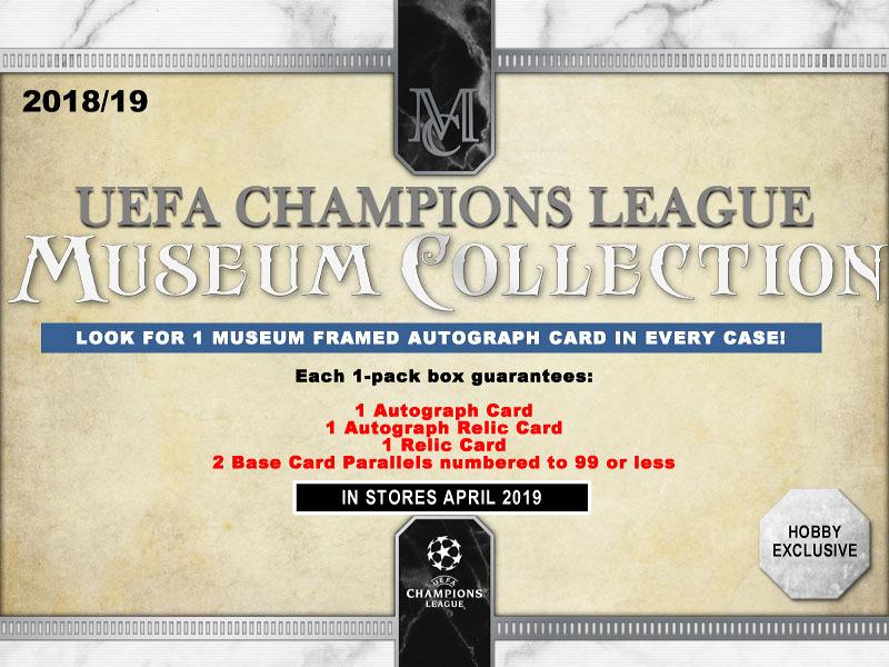 2018-19 TOPPS UEFA CHAMPIONS LEAGUE MUSEUM COLLECTION