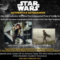 TOPPS 2019 STAR WARS AUTHENTICS BLIND