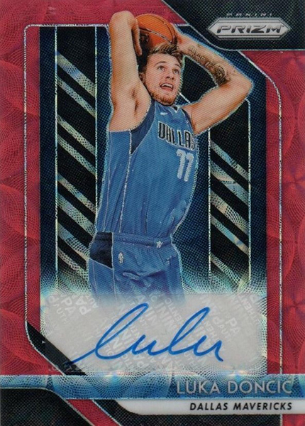 2018-19-PANINI-PRIZM-Luka-Doncic-Rookie-Signatures-Red