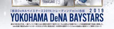 2019 横浜DeNAベイスターズ トレーディングMINI色紙