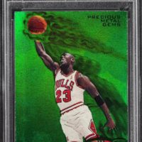 1997-98 Metal Univarse Precious Metal Gems #23 Michael Jordan