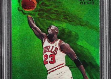 1997-98 Metal Univarse Precious Metal Gems #23 Michael Jordan