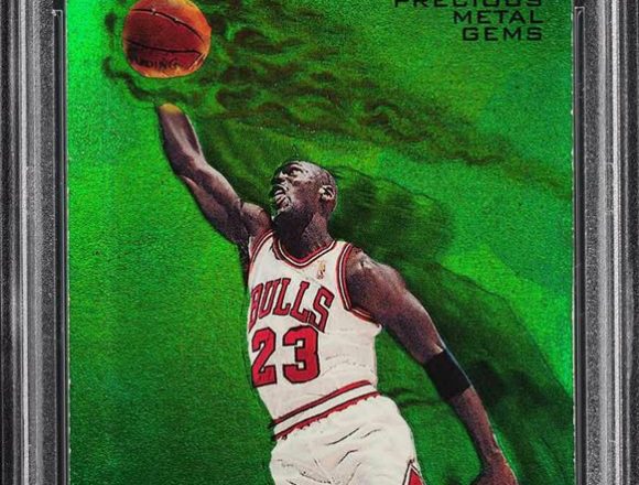 1997-98 Metal Univarse Precious Metal Gems #23 Michael Jordan