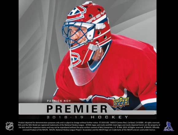 NHL 2018-19 UD PREMIER HOCKEY