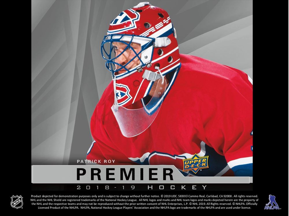 NHL 2018-19 UD PREMIER HOCKEY