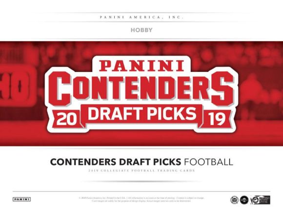 NFL 2019 PANINI CONTENDERS DRAFT FOOTBALL