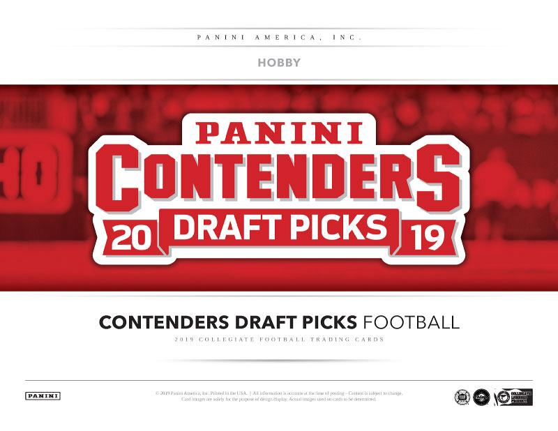 NFL 2019 PANINI CONTENDERS DRAFT FOOTBALL