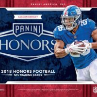 NFL 2018 PANINI HONORS FOOTBALL