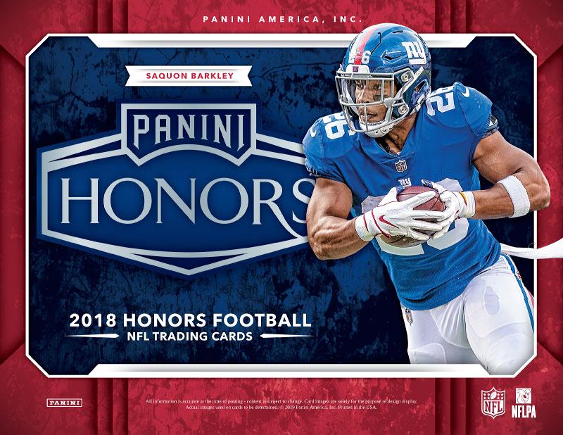 NFL 2018 PANINI HONORS FOOTBALL