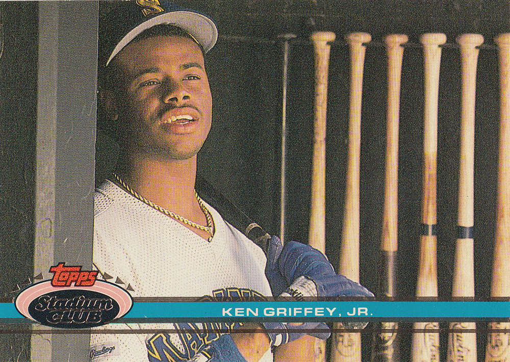 MLB 1991 TOPPS STADIUM CLUB KEN GRIFFEY Jr.