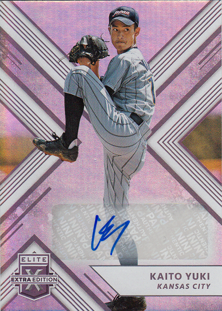 2018 MLB PANINI ELITE EXTRA EDITION KAITO YUKI