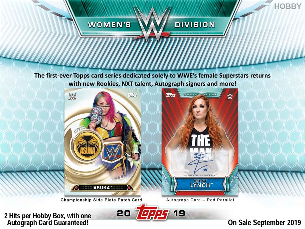 2019 TOPPS WWE WOMEN'S DIVISION