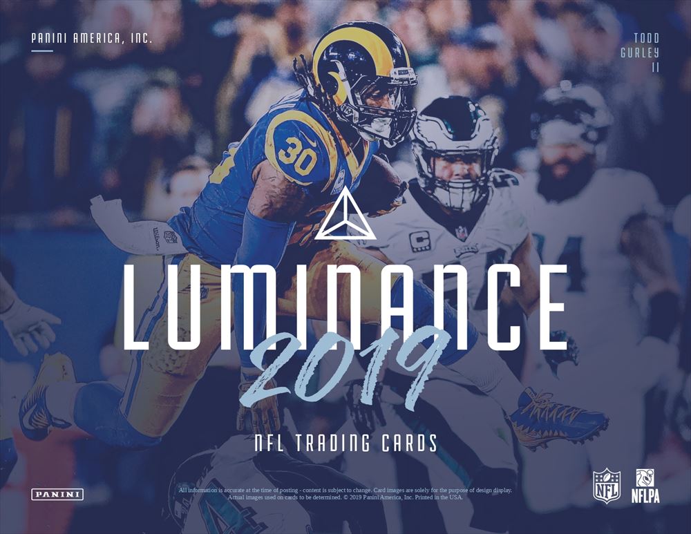 NFL 2019 PANINI LUMINANCE FOOTBALL