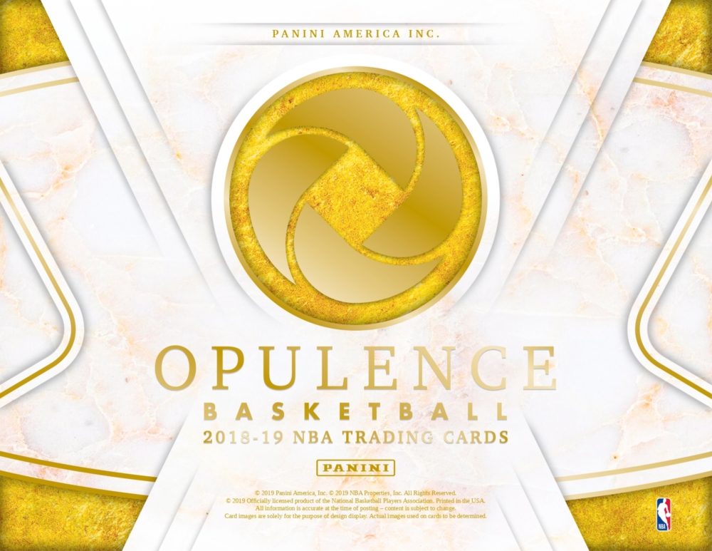 NBA 2018-19 PANINI OPULENCE BASKETBALL