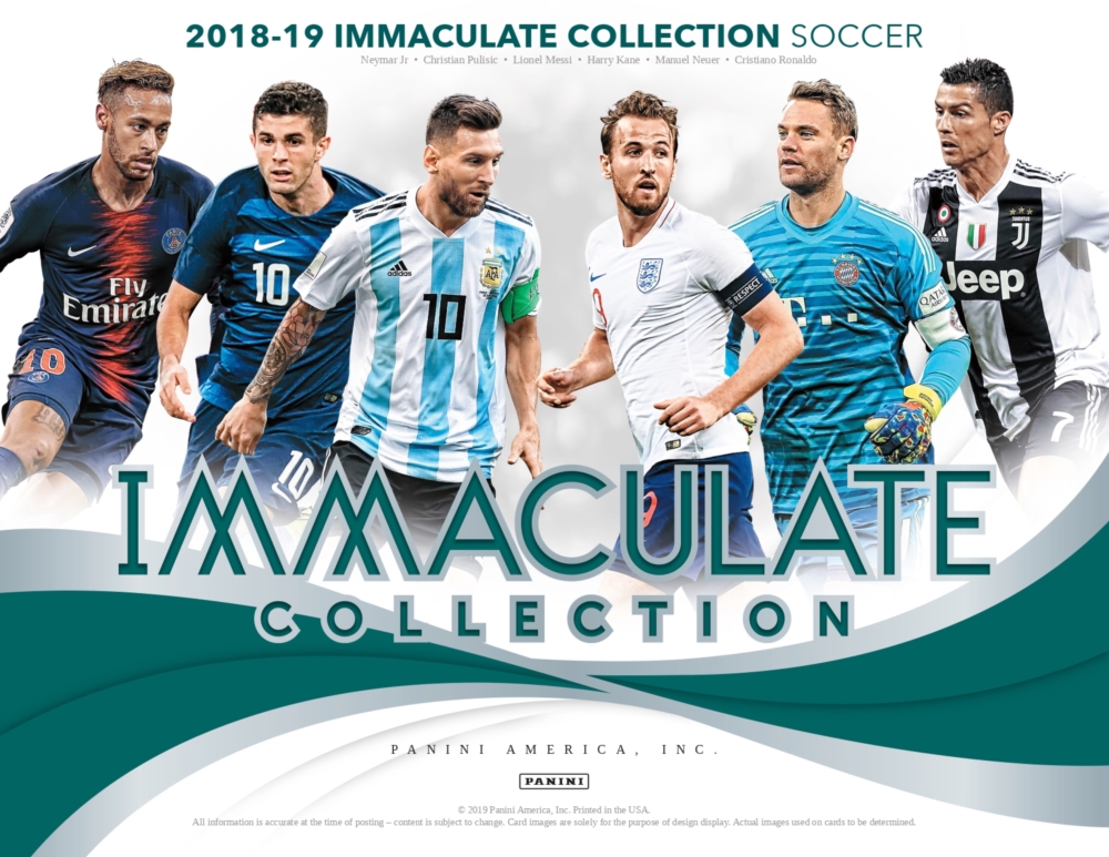 2018/19 PANINI IMMACULATE COLLECTION SOCCER