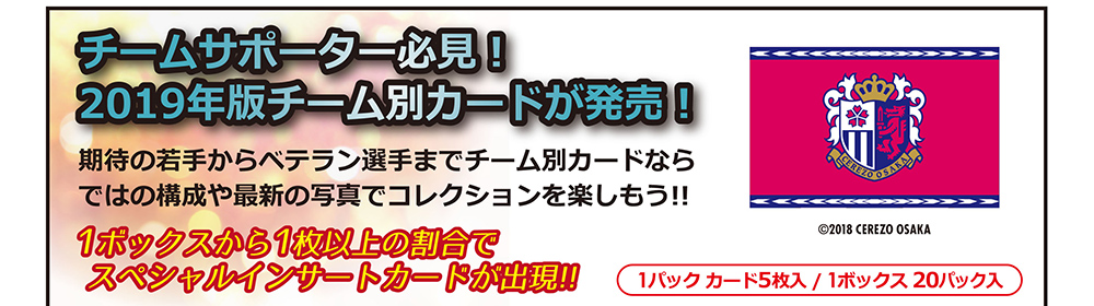 EPOCH 2019 Jリーグチームエディション セレッソ大阪