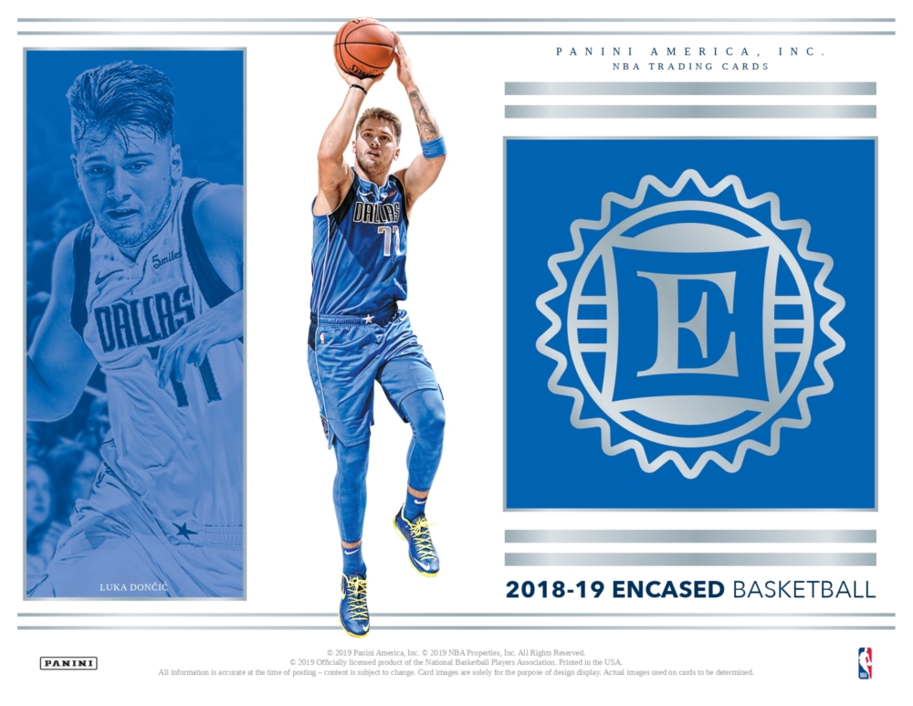 NBA 2018-19 PANINI ENCASED BASKETBALL