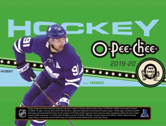 NHL 2019-20 UD O-PEE-CHEE HOCKEY HOBBY