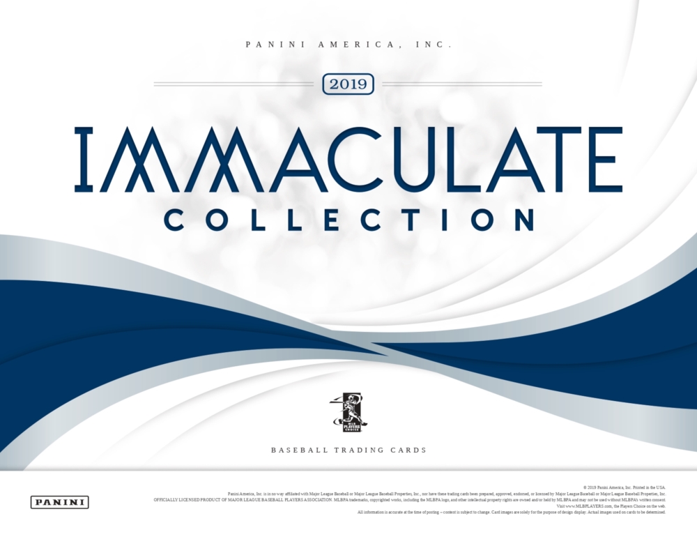 2019 PANINI IMMACULATE COLLECTION BASEBALL