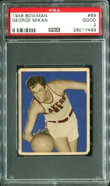 1948 BOWMAN #69 George Mikan