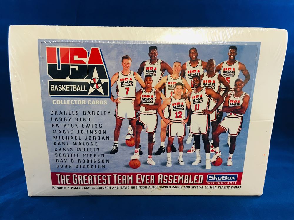 1992 SKYBOX USA Basketball Team Box