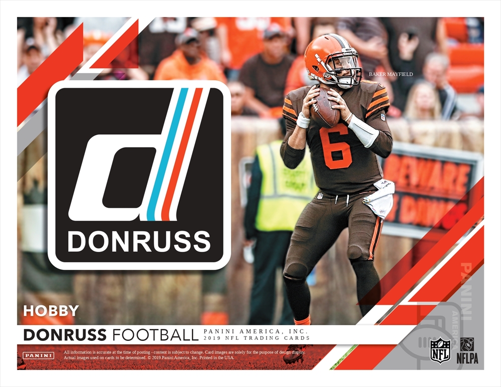 NFL 2019 DONRUSS FOOTBALL HOBBY