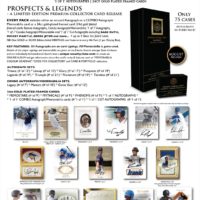 2019 FUTERA UNIQUE BASEBALL PROSPECTS & LEGENDS