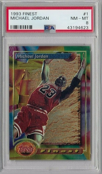 1992-93 TOPPS FINEST M.Jordan