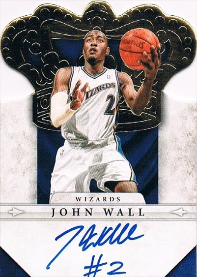 2011-12 PANINI PREFERRED CROWN ROYAL AUTOGRAPH GOLD J.WALL