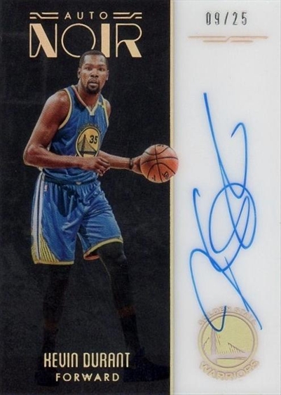 2016-17 PANINI NOIR AUTOGRAPH K.DURANT