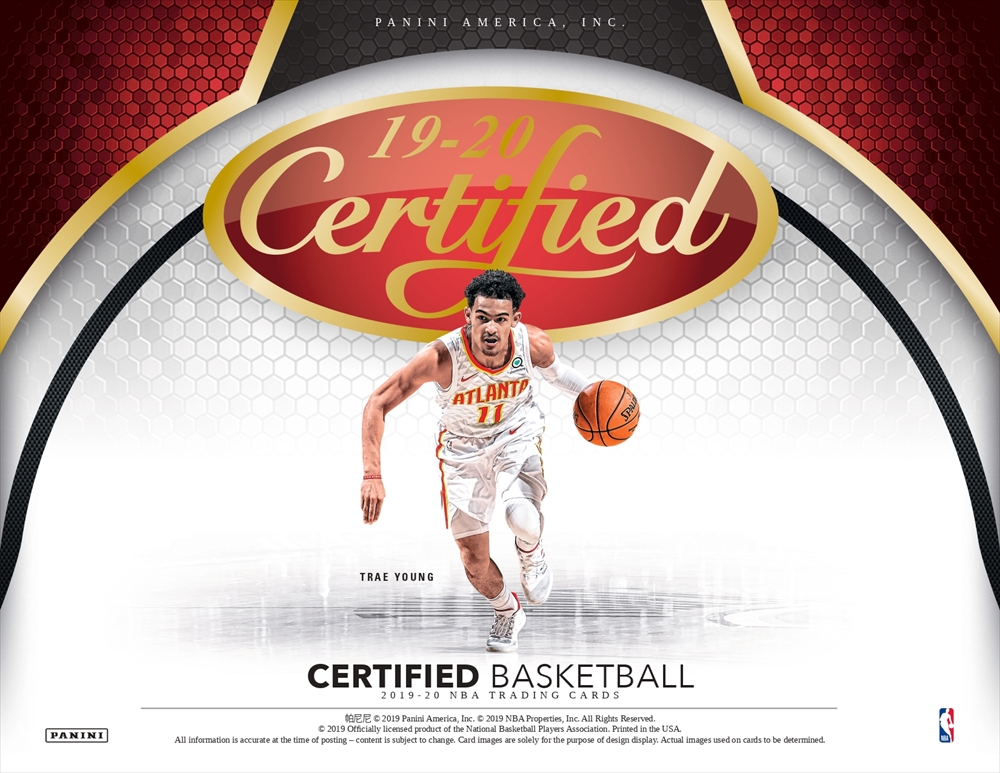 NBA 2019-20 CERTIFIED BASKETBALL